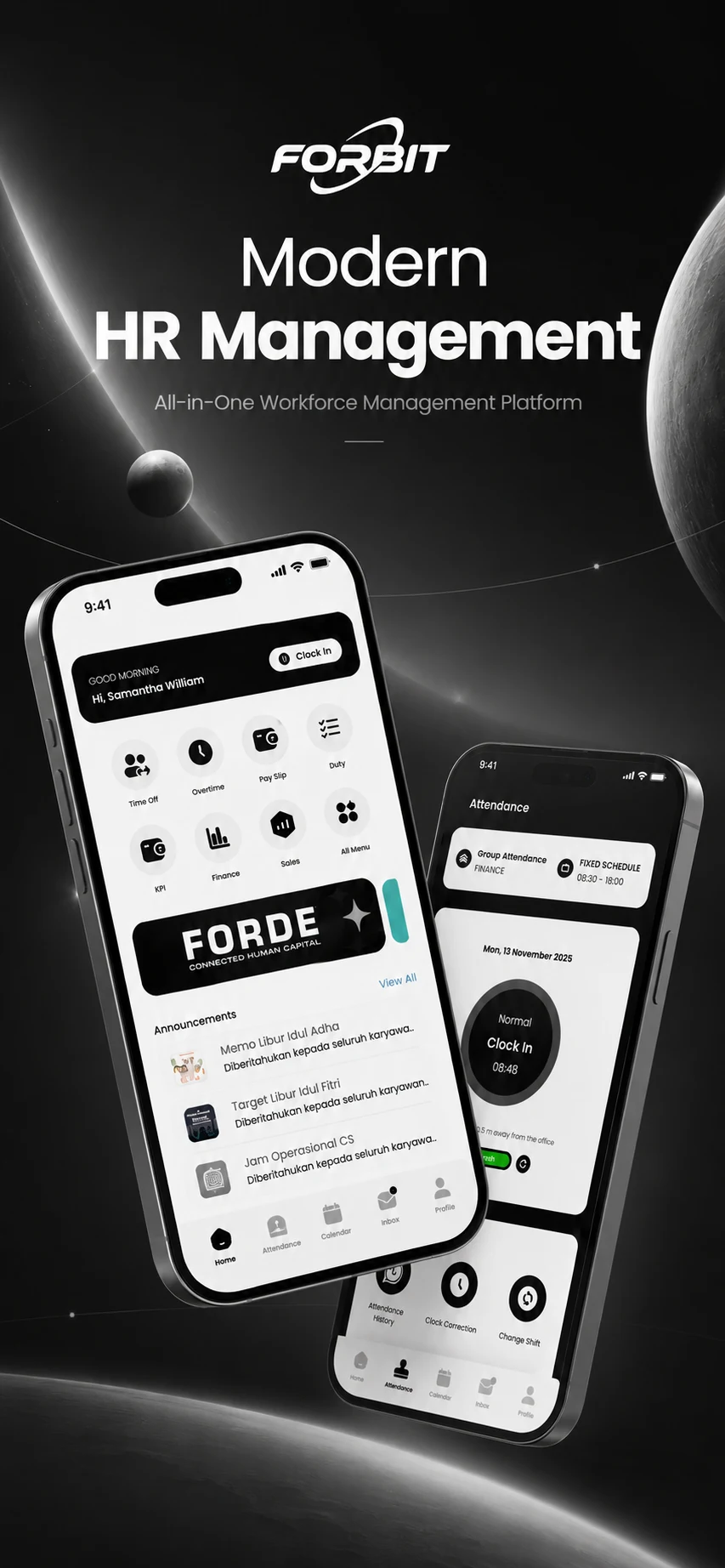 FORBIT screenshot